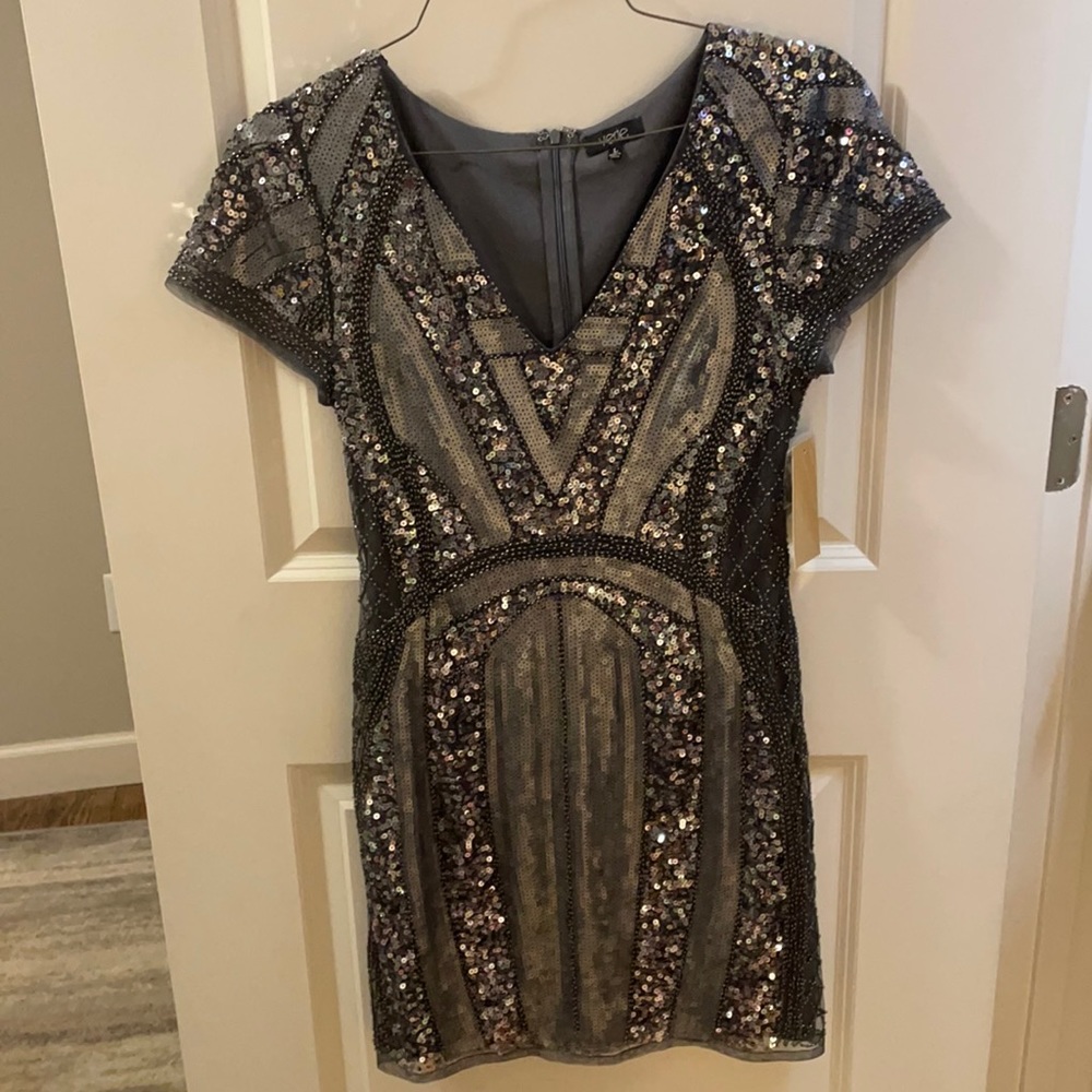 Beautiful beaded cocktail dress